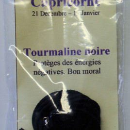 Capricorne – tourmaline noire