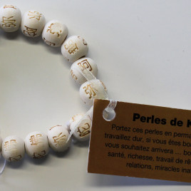 Bracelet karma – blanc