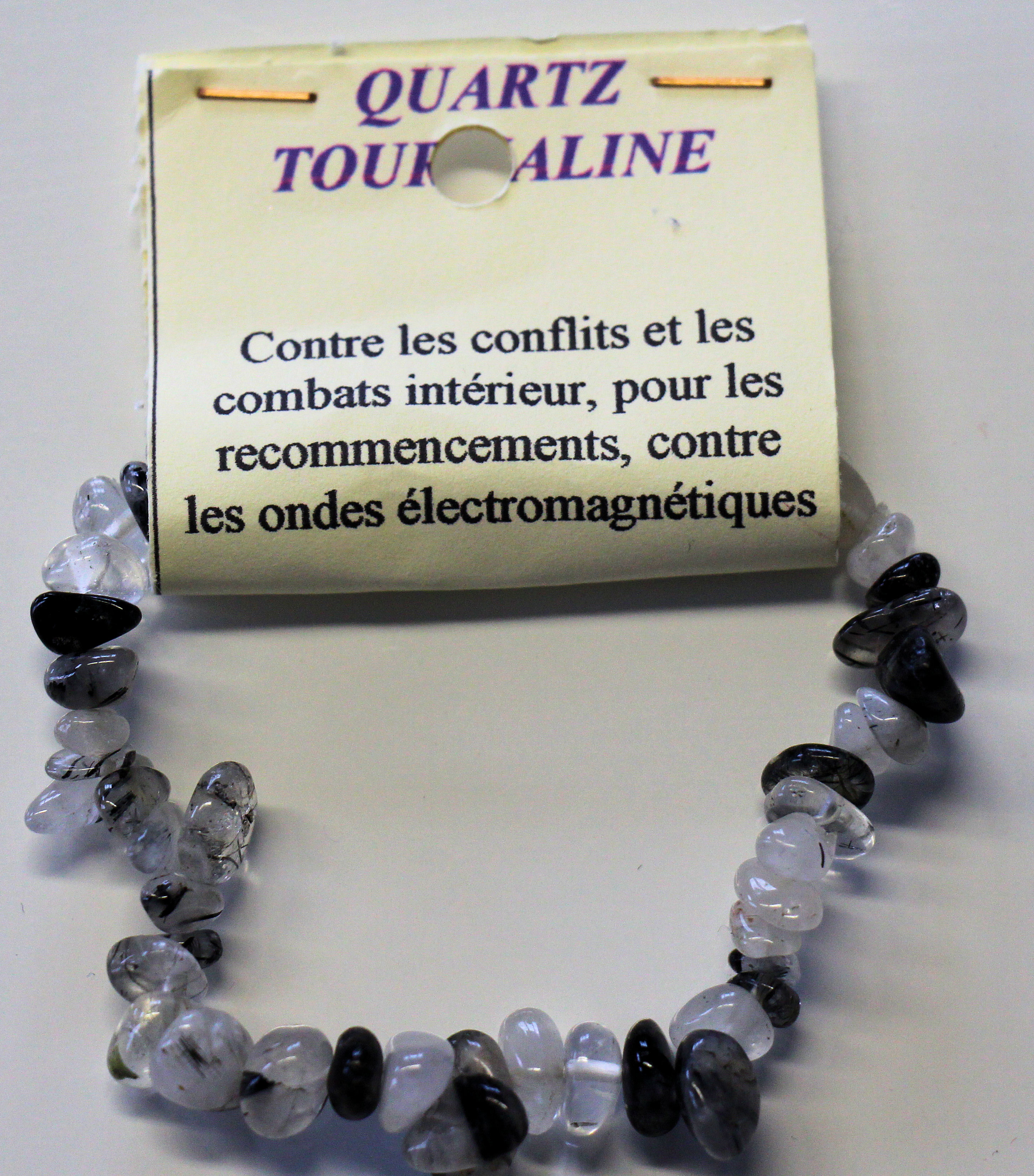 Quartz tourmaline