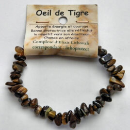 Bracelet baroque en Oeil de tigre