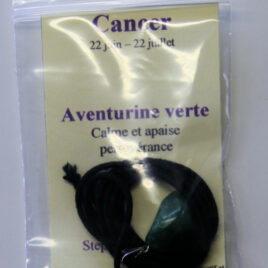 Cancer – aventurine verte