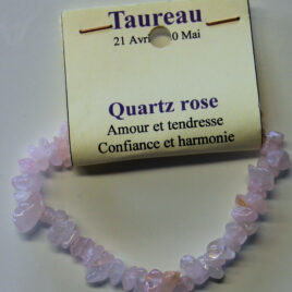 Taureau – quartz rose