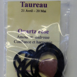 Taureau – quartz rose
